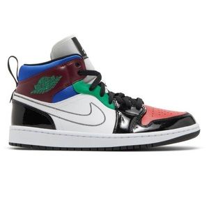 Air Jordan 1 Mid‎ SE 'Multi Patent - 6.5